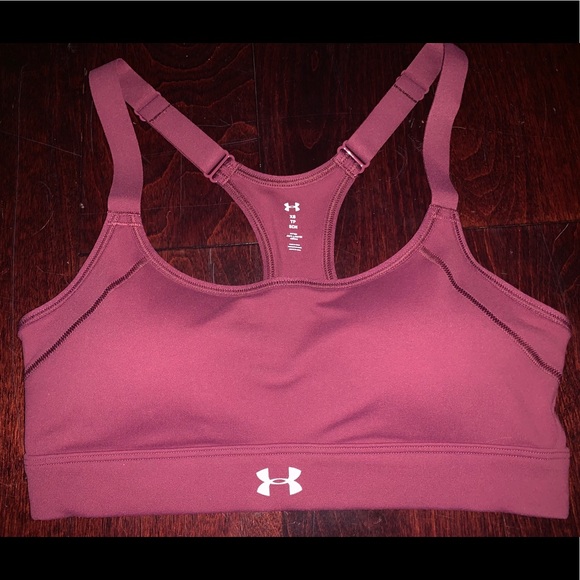 under armour mid impact sports bra